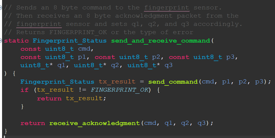 code send_and_receive_command